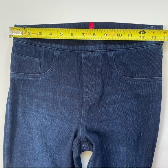 SPANX Women’s Blue Jean-ish Ankle Leggings in TWILIGHT RINSE Size Small - Picture 10 of 12